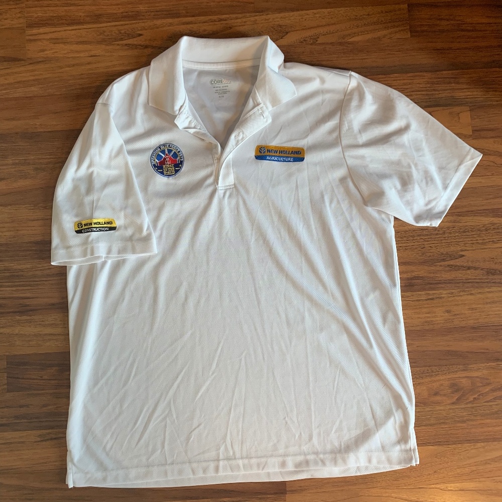 New Holland Agriculture XL White Polo Operation